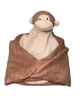 Angel Dear  Tan/ Brown Plush Monkey Baby  Lovey Security Blanket